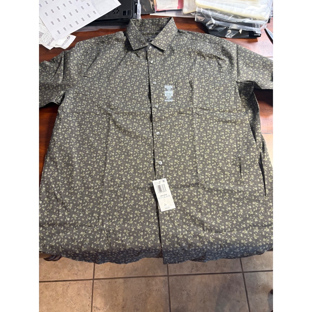 Van Heusen Stain Shield men's dress shirt, size XL, Regular Fit